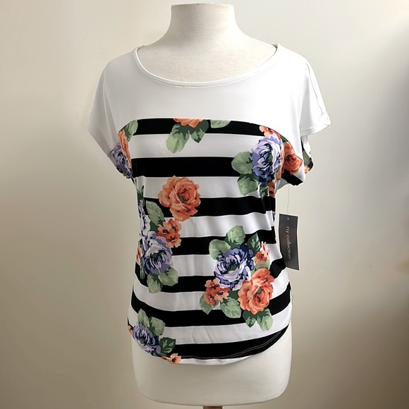 Macys NY Collection stretch top - Picture 1 of 5